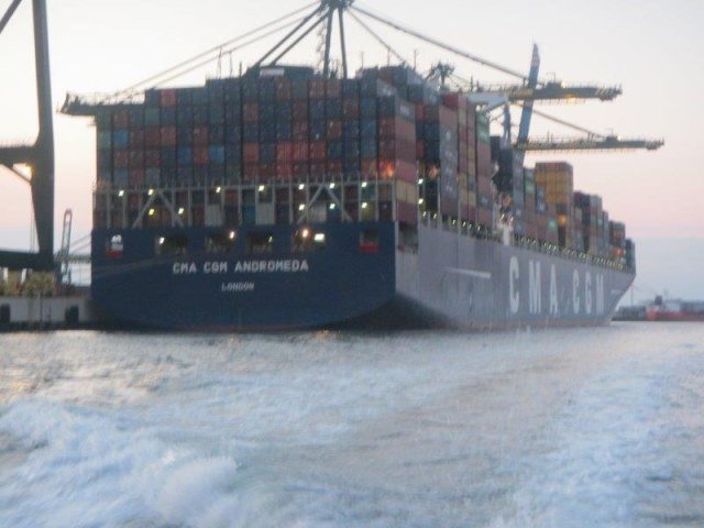 Alain Tulleneers richting Zeebrugge