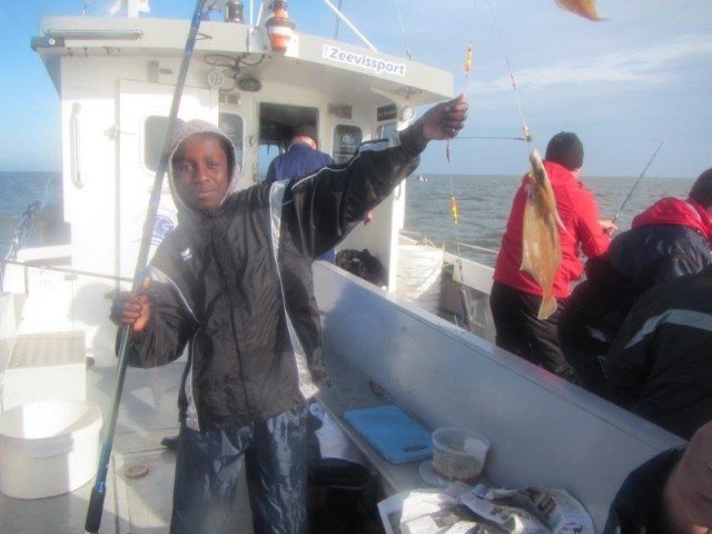 Alain Tulleneers met De Big Marlin
