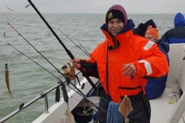 De Zeearend, ankervissen Westerschelde