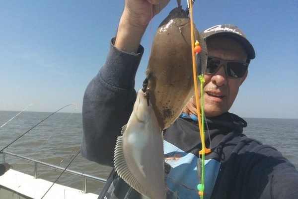 Op anker vissen met De Zeearend