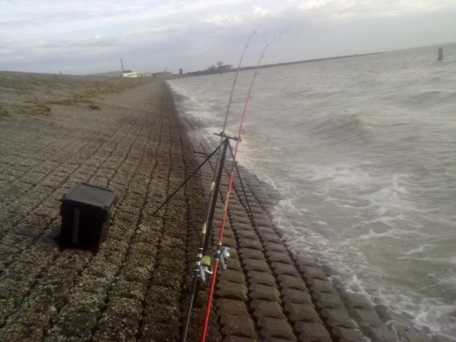 Huib, kantsessie Westerschelde