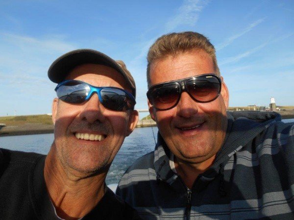 Kick-of bootvissen 2015, met Henk Rooiimans