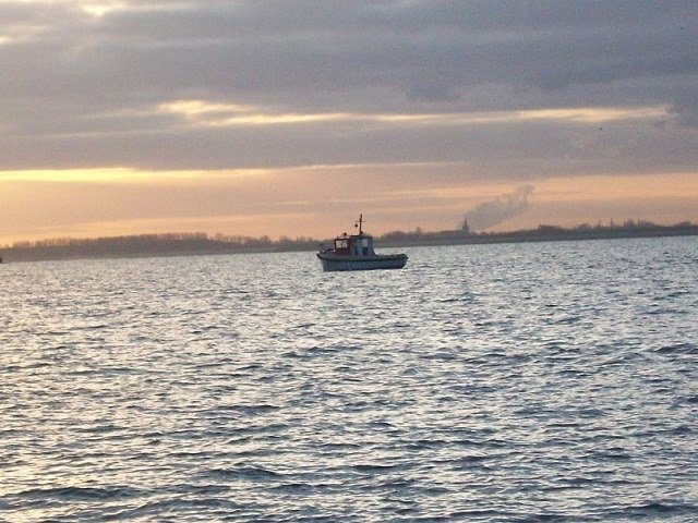 Wim op de Oosterschelde