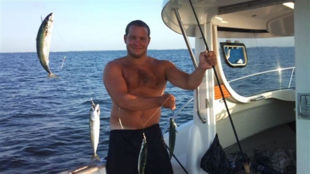 Vissen op Makreel op de Oosterschelde