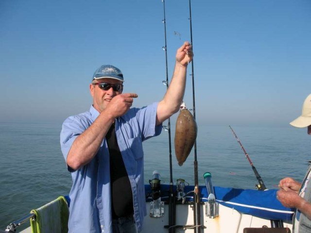 Luc op de Oosterschelde