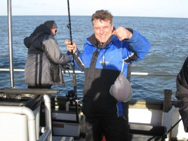 't Dobbertje met de Marie Louise op anker