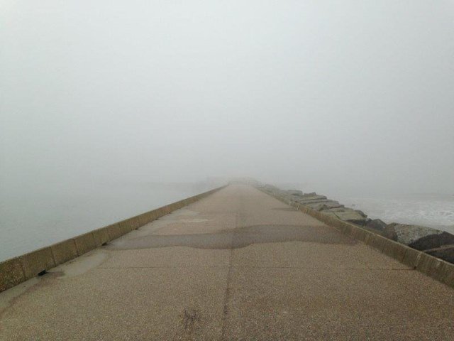Marco, vissen aan de Noordpier