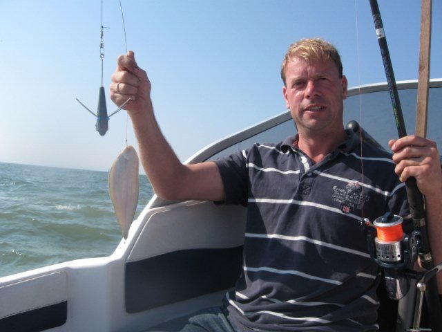 Vissen met Richard de Leede