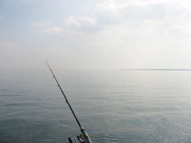 Luc op de Oosterschelde