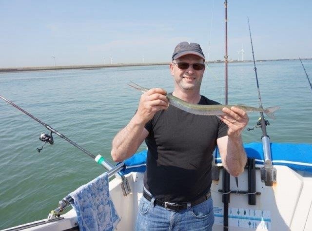 Lucky Luc en Greg, vissen op de Oosterschelde
