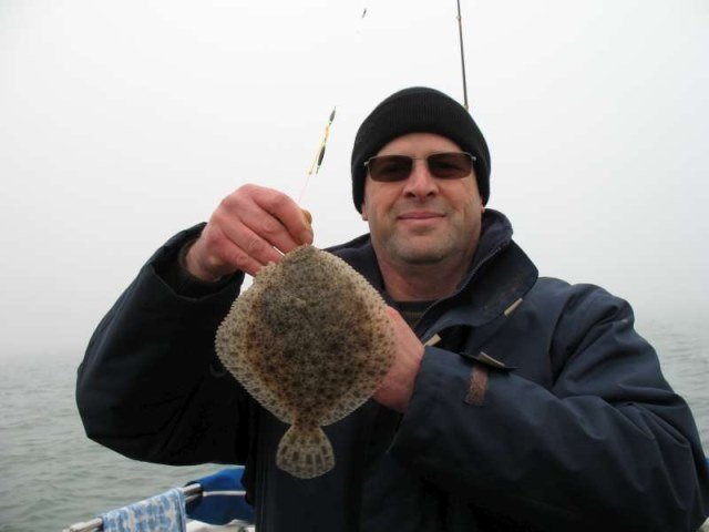 Lucky Luc, vissen op de Oosterschelde