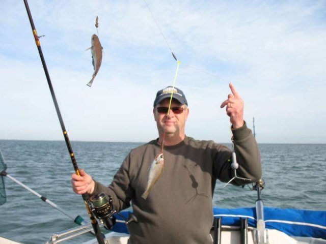 Luc op de Oosterschelde
