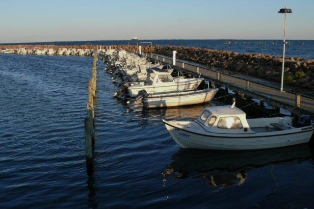 Vissen in Denemarken(Langeland)