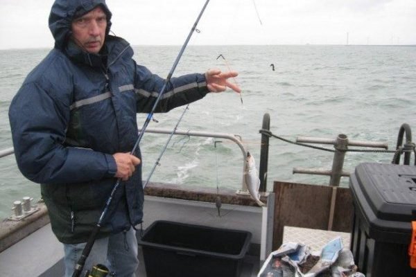 Vissen Met North Sea Charters met  de Marie Louise.