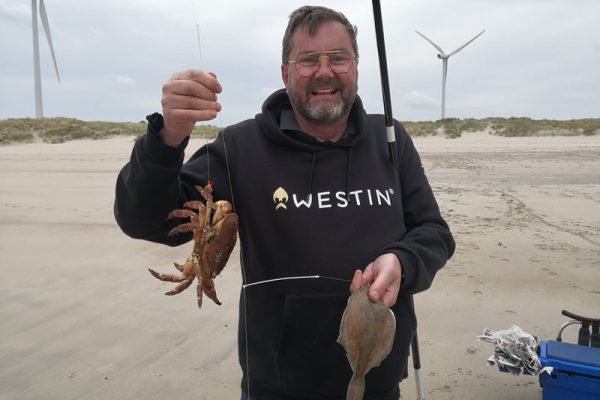 Kees en Leon, vissen aan de Banjaard