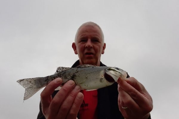 Eldert, vissen aan de Waterweg