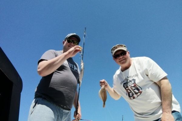Gino en Jens(zoon), bootvissen Oosterschelde