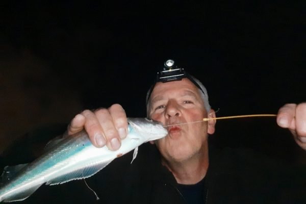 Eldert en Dennis, vissen aan 't Scheur