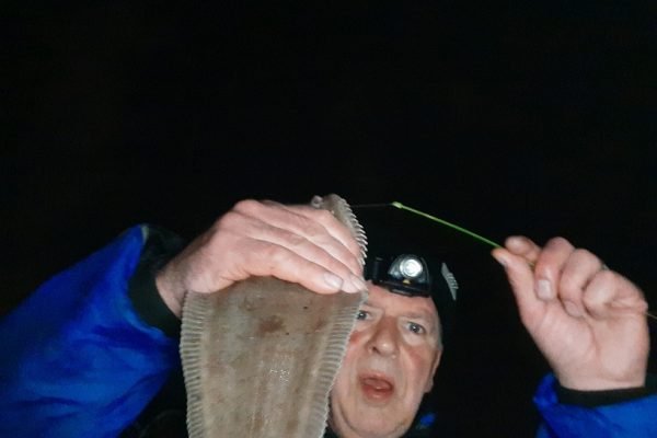 Eldert, vissen aan de Waterweg