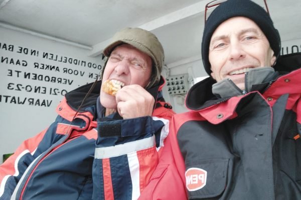 Volop wintervis in Oosterschelde, met Frank