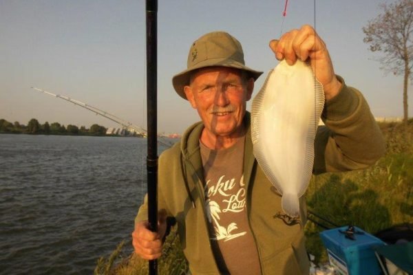 Henry en Jack, vissen aan de Waterweg