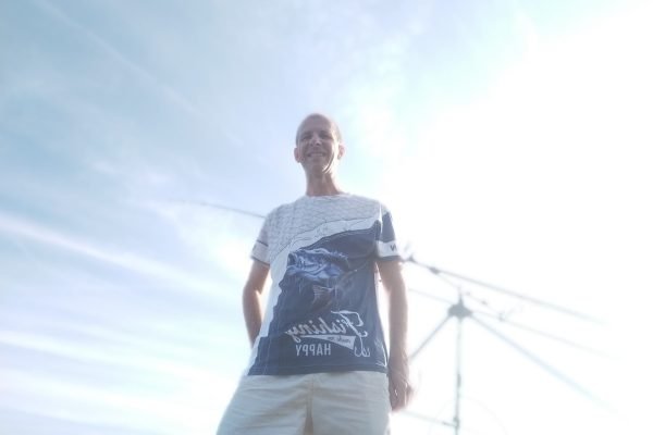Stefan, op tong in Pernis