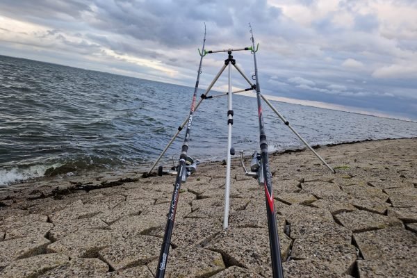 Avondje vissen aan de Oosterschelde