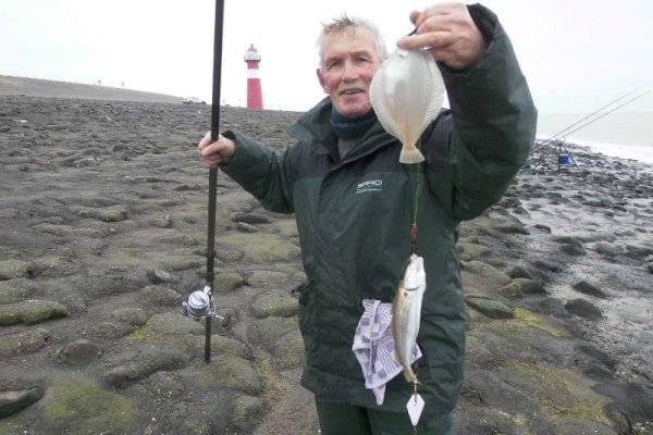 Henry en Jack, vissen aan West kapelle