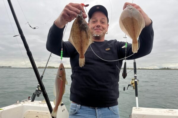 Vissen op de oosterschelde